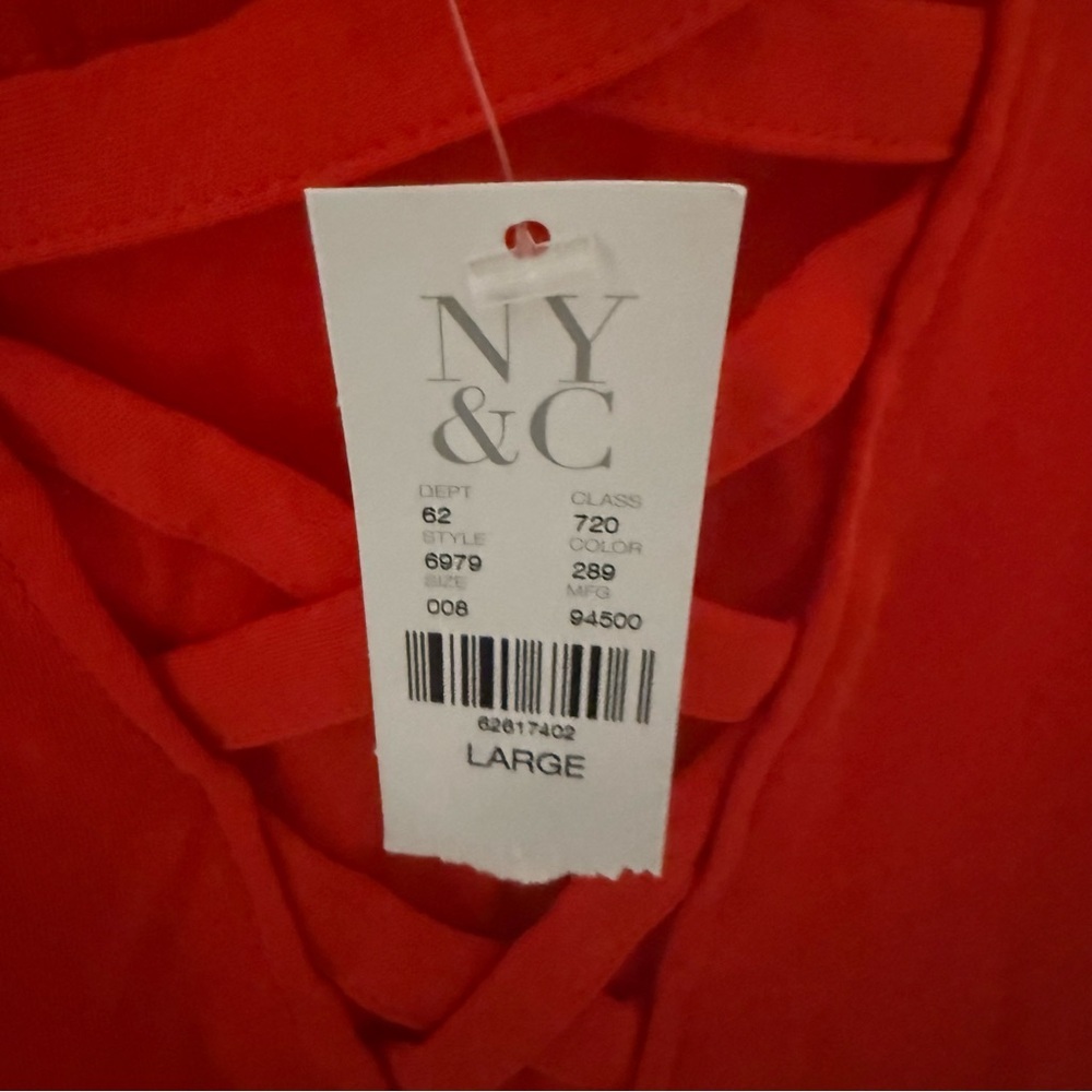 New York & Company Red Mini Dress - Picture 7 of 8